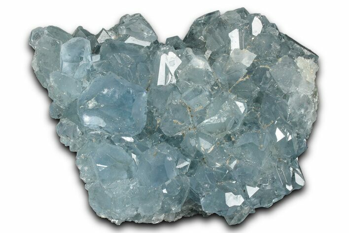 Sparkling Celestine (Celestite) Crystal Cluster - Madagascar #344782